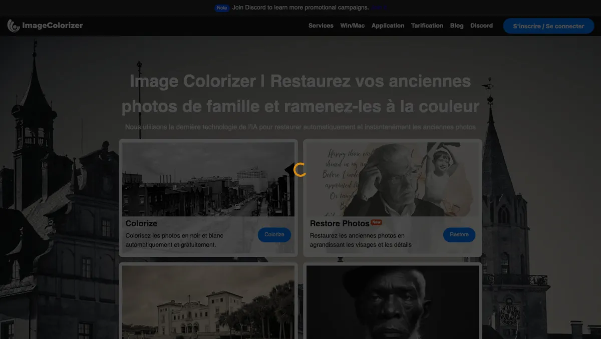 Notre avis sur Image Colorizer : un logiciel de retouche photo / édition d'image à découvrir