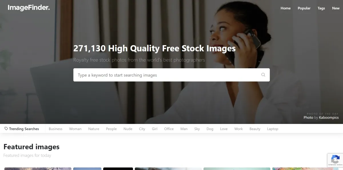 ImageFinder: avis sur la banque d'images (stock photo): fonctionnalités, avantages, inconvénients et tarifs