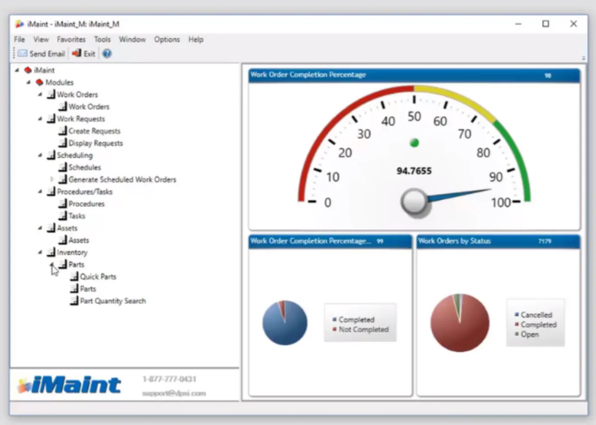 Notre avis sur iMaint EAM : un logiciel GMAO / CMMS / maintenance préventive à découvrir