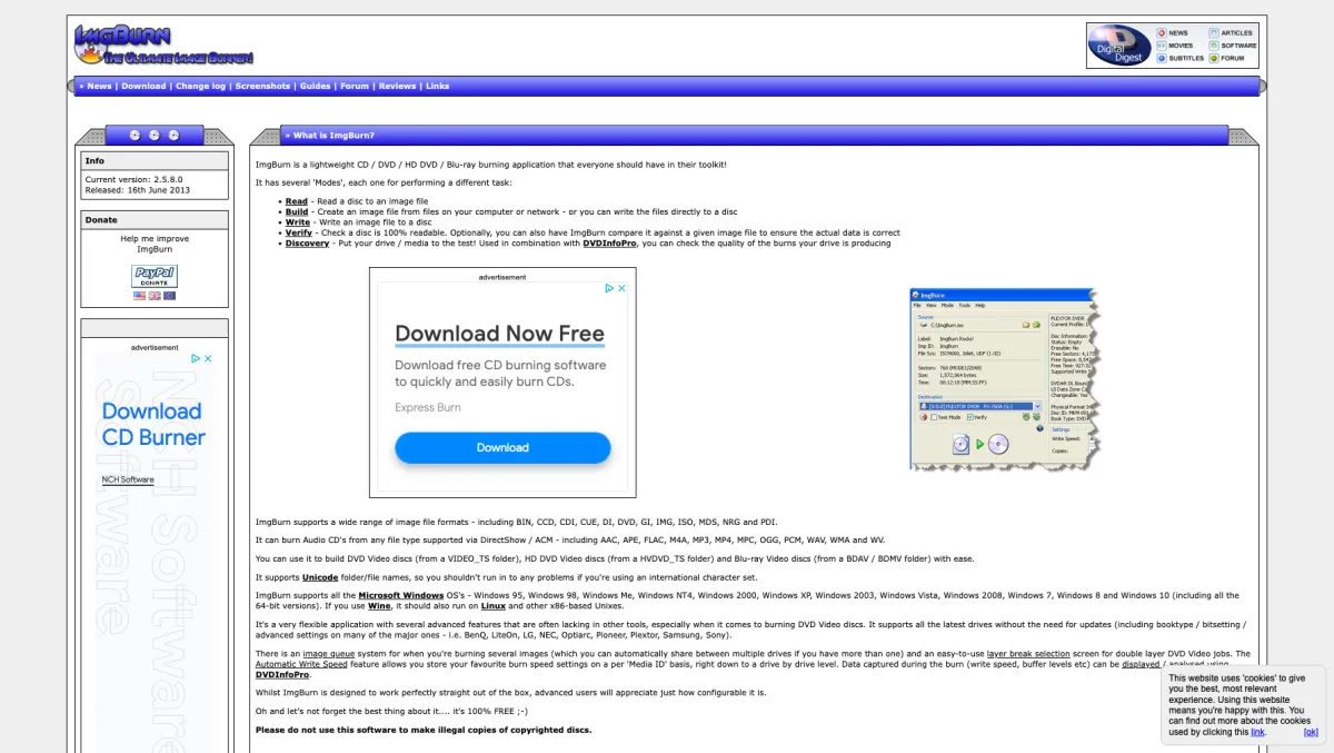 Notre avis sur ImgBurn : un logiciel utilitaire pour ordinateur à découvrir Notre avis sur ImgBurn : un logiciel utilitaire pour ordinateur à découvrir