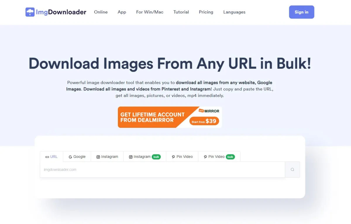 Notre avis sur ImgDownloader : un logiciel de design à découvrir