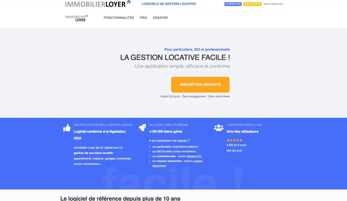 Interface Immobilier Loyer : fonctionnalités, prix, alternatives