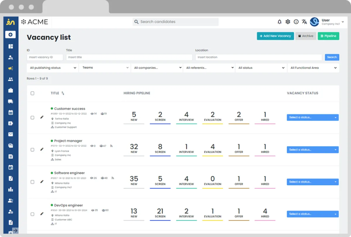 Interface In-recruiting: fonctionnalités, prix, alternatives Interface In-recruiting: fonctionnalités, prix, alternatives