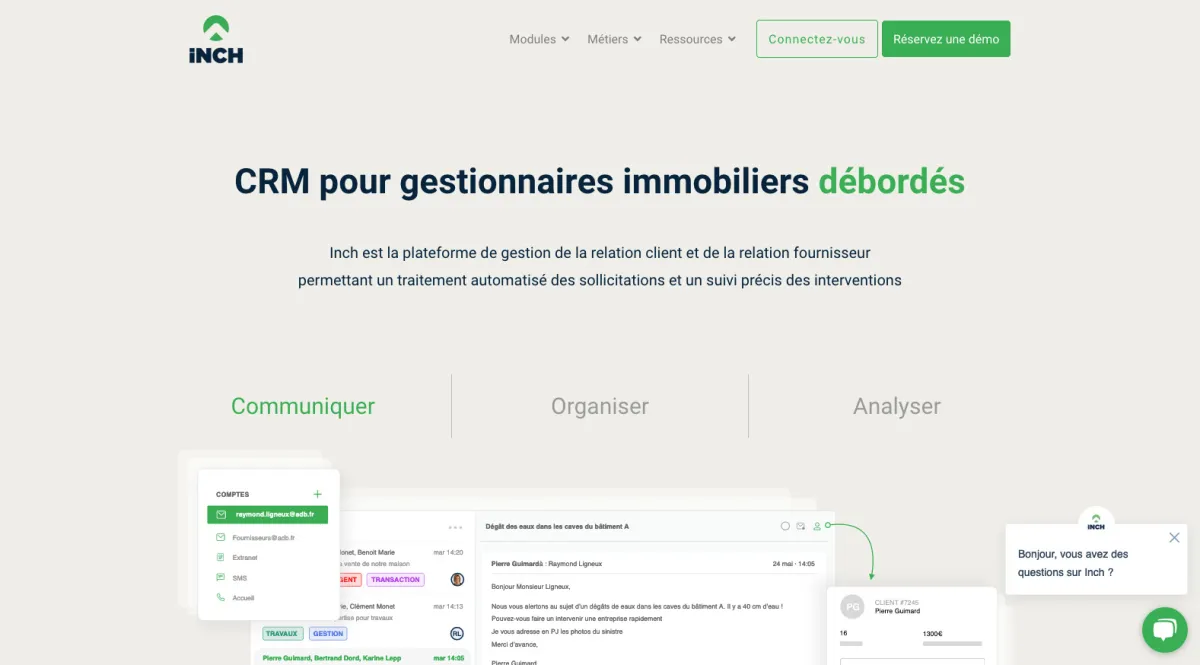 Interface Inch : fonctionnalités, prix, alternatives