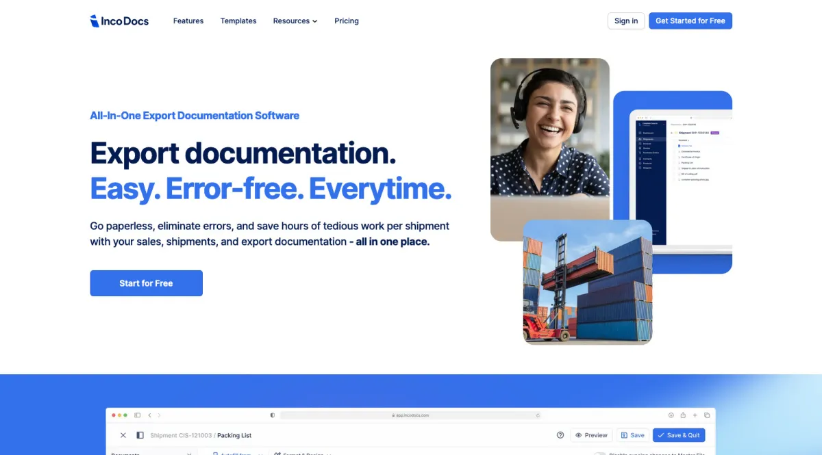 Interface IncoDocs : fonctionnalités, prix, alternatives