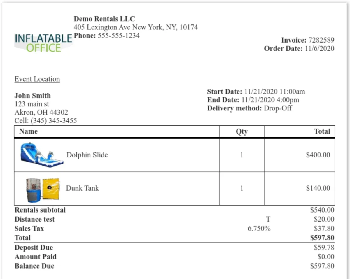 Interface InflatableOffice: fonctionnalités, prix, alternatives