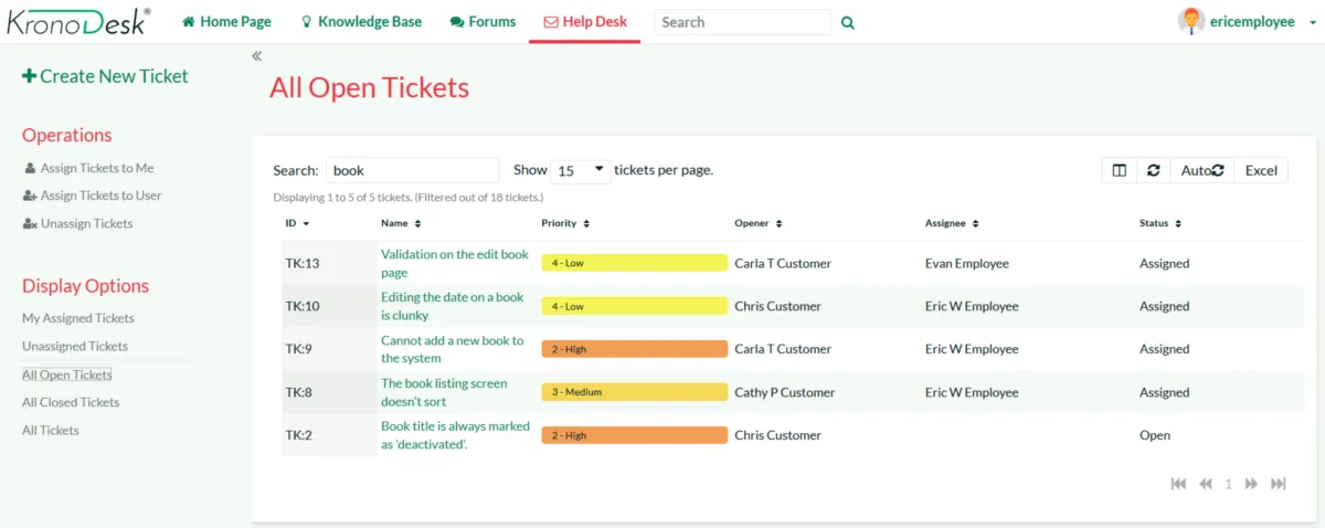 Interface Inflectra KronoDesk: fonctionnalités, prix, alternatives