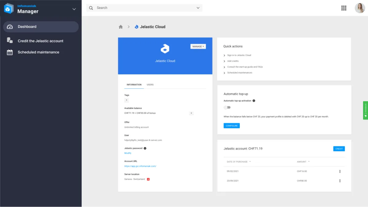 Infomaniak Managed Cloud Server: avis sur la plateforme PaaS (platform as a service): fonctionnalités, avantages, inconvénients et tarifs Infomaniak Managed Cloud Server: avis sur la plateforme PaaS (platform as a service): fonctionnalités, avantages, inconvénients et tarifs