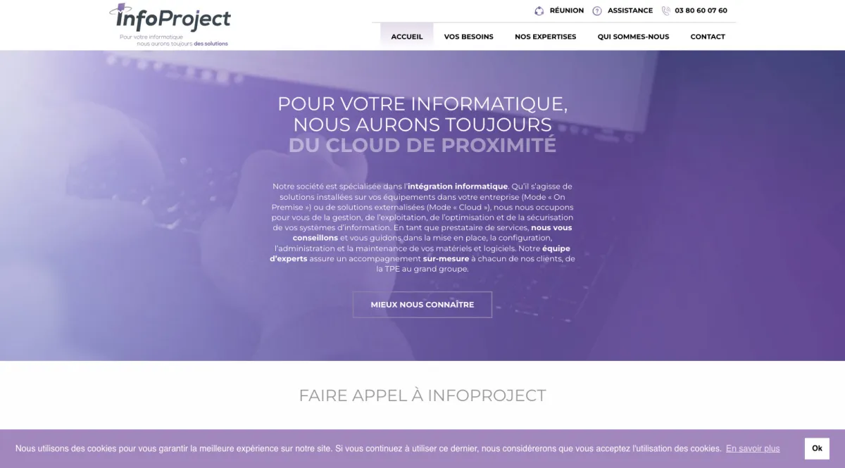 Interface Infoproject : fonctionnalités, prix, alternatives