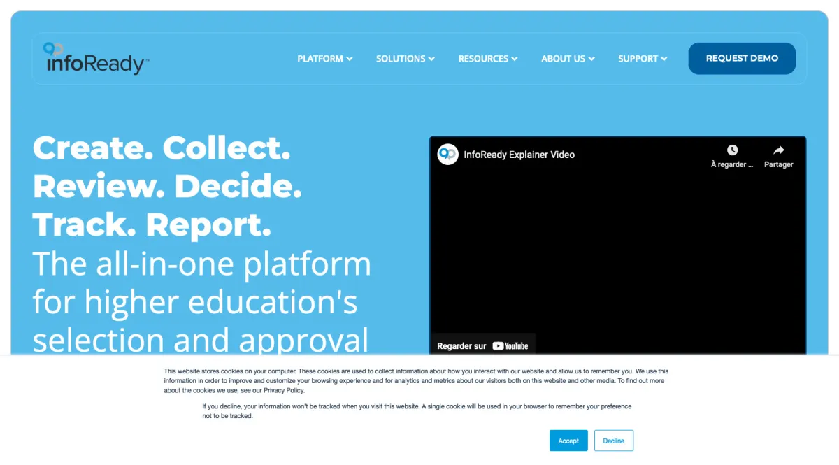 Interface InfoReady : fonctionnalités, prix, alternatives
