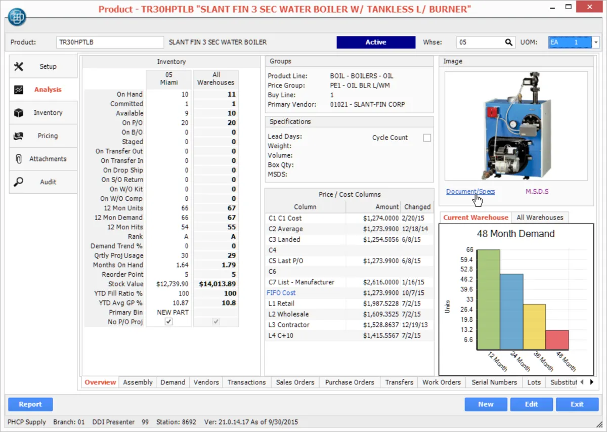 Interface Inform ERP: fonctionnalités, prix, alternatives