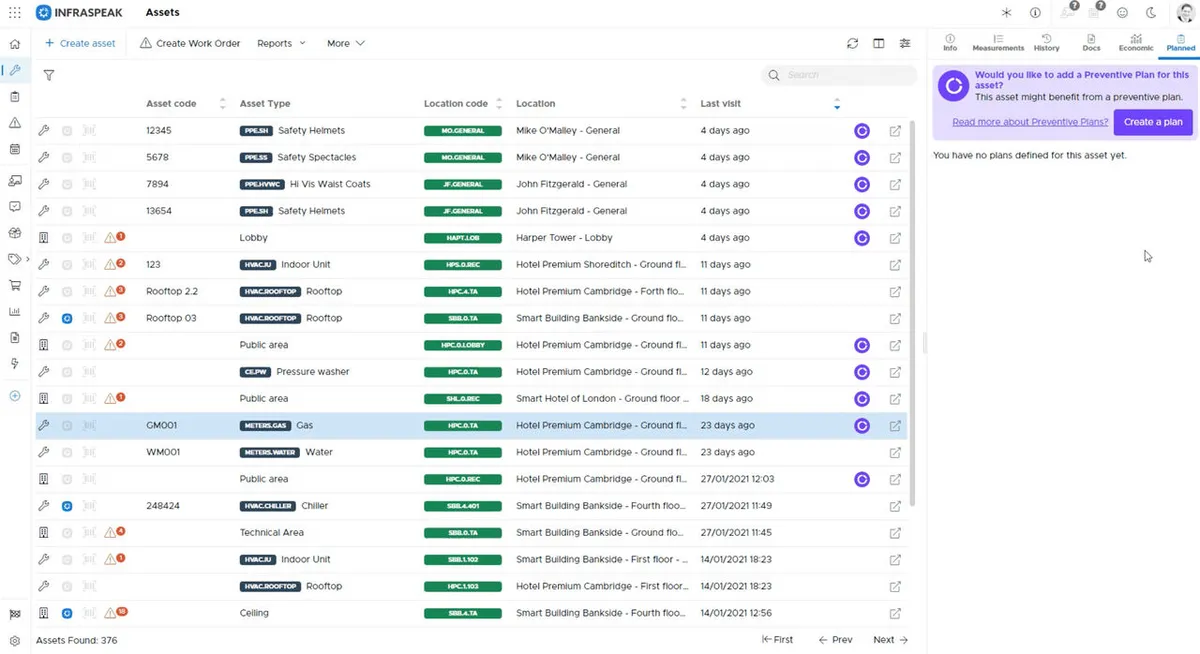 Notre avis sur Infraspeak : un logiciel GMAO / CMMS / maintenance préventive à découvrir Notre avis sur Infraspeak : un logiciel GMAO / CMMS / maintenance préventive à découvrir