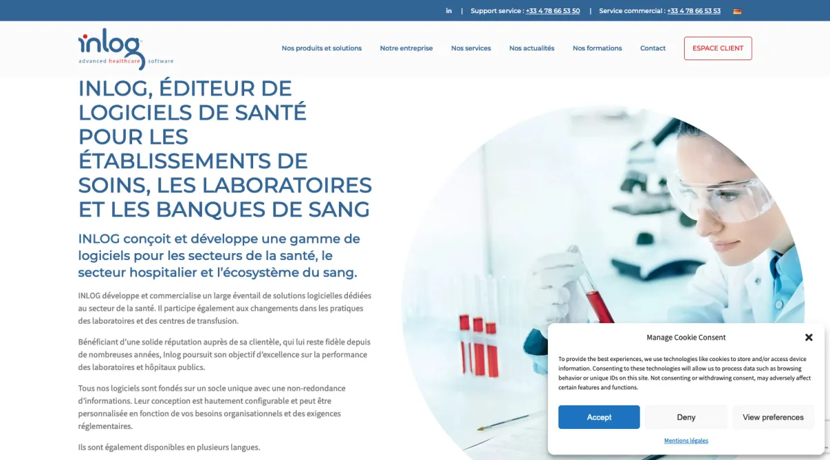 Interface INLOG : fonctionnalités, prix, alternatives