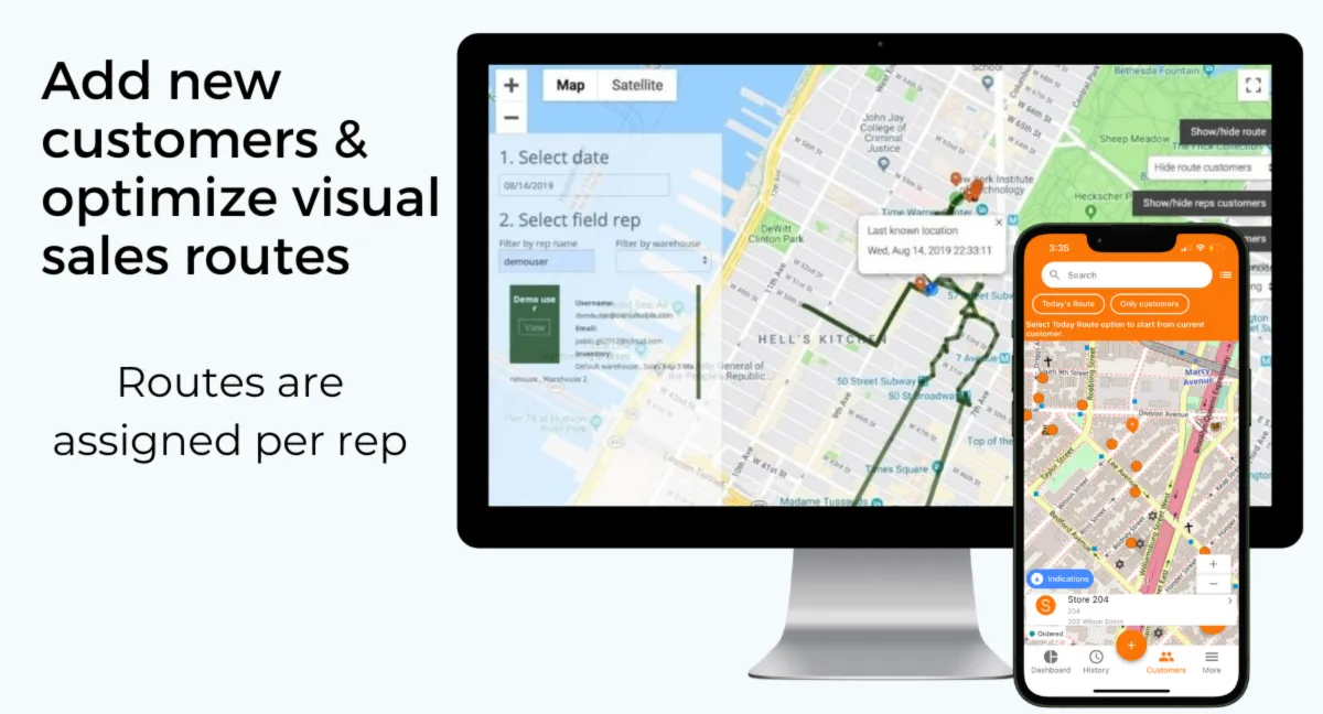 Interface inSitu Sales: fonctionnalités, prix, alternatives