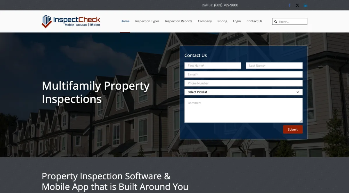 Interface inspectcheck : fonctionnalités, prix, alternatives