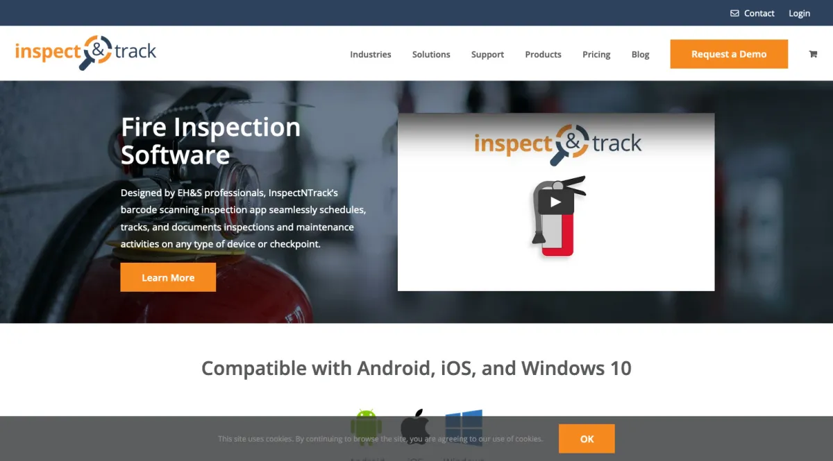 Interface InspectNTrack : fonctionnalités, prix, alternatives