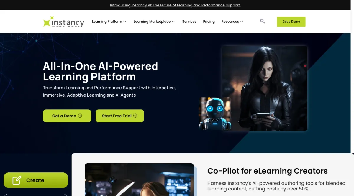 Interface Instancy : fonctionnalités, prix, alternatives