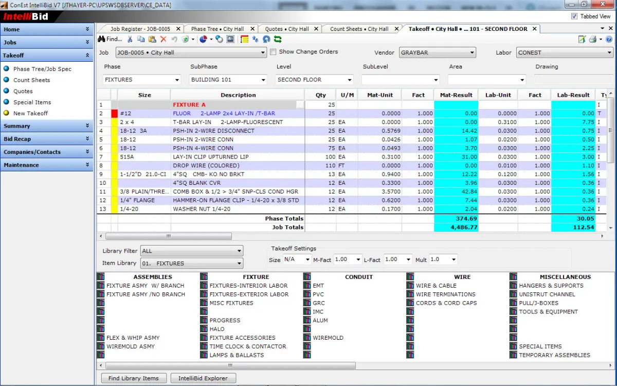 Comparez les fonctionnalités, avis utilisateurs et prix de nombreux logiciels pour électricien comme IntelliBid Comparez les fonctionnalités, avis utilisateurs et prix de nombreux logiciels pour électricien comme IntelliBid