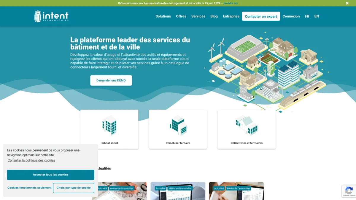 Interface Intent Technologie : fonctionnalités, prix, alternatives