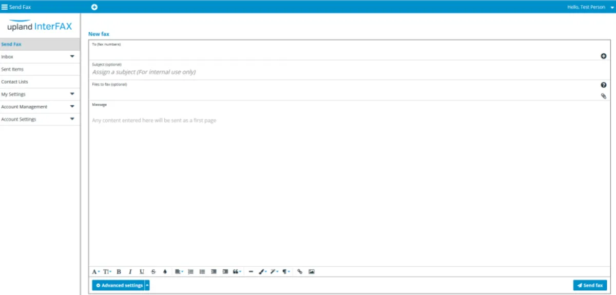 Notre avis sur InterFAX Communications Online Fax Service : un logiciel de travail à distance (télétravail / remote work) à découvrir