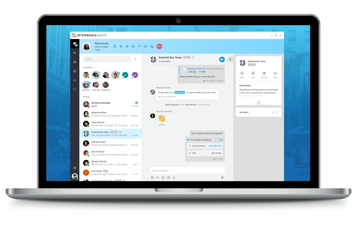 Interface Intermedia Unite: fonctionnalités, prix, alternatives