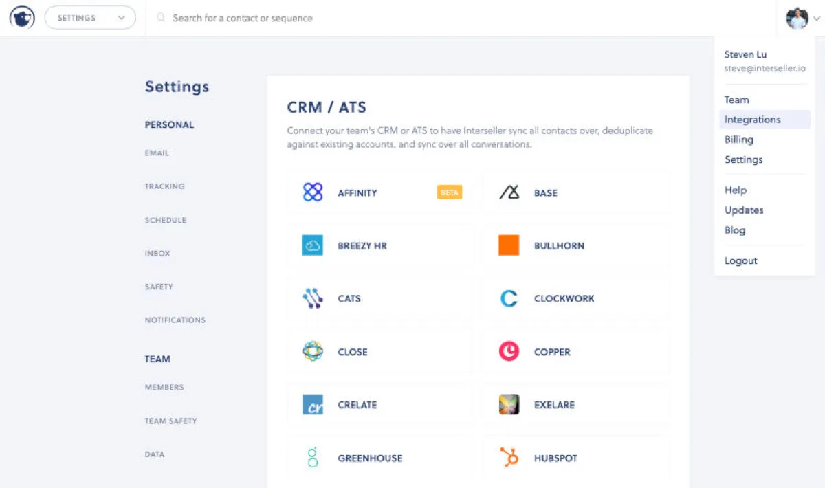 Comparez les fonctionnalités, avis utilisateurs et prix de nombreux logiciels de gestion des emails comme Interseller Comparez les fonctionnalités, avis utilisateurs et prix de nombreux logiciels de gestion des emails comme Interseller