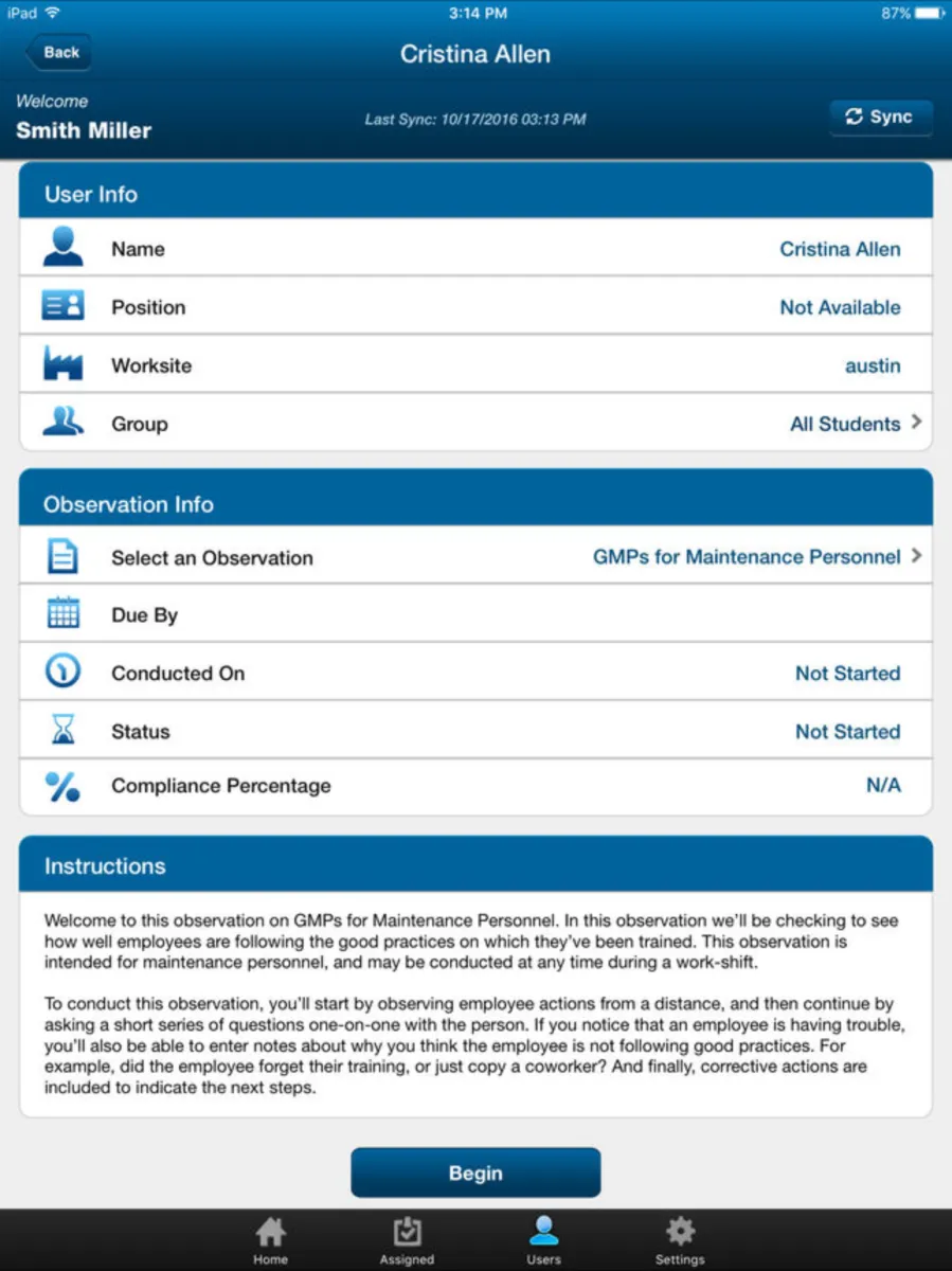 Interface Intertek Alchemy: fonctionnalités, prix, alternatives