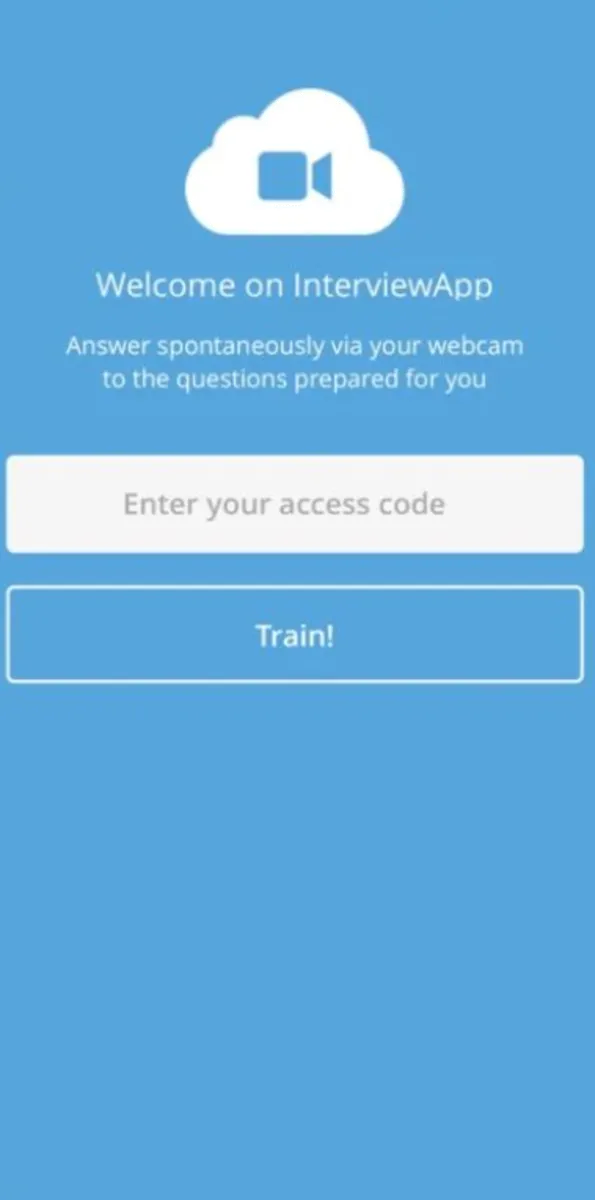 Interface Interviewapp: image, ergonomie, alternatives Interface Interviewapp: image, ergonomie, alternatives