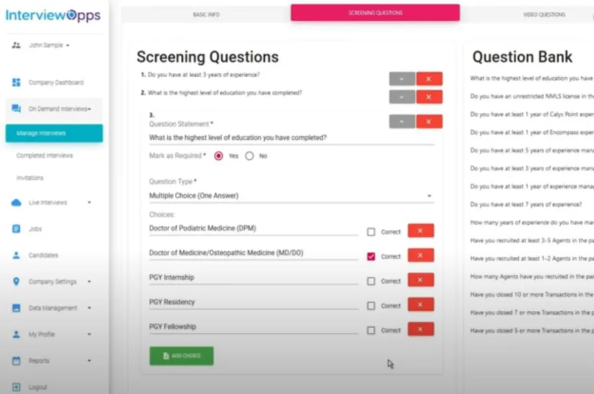 Notre avis sur InterviewOpps : un logiciel de recrutement à découvrir