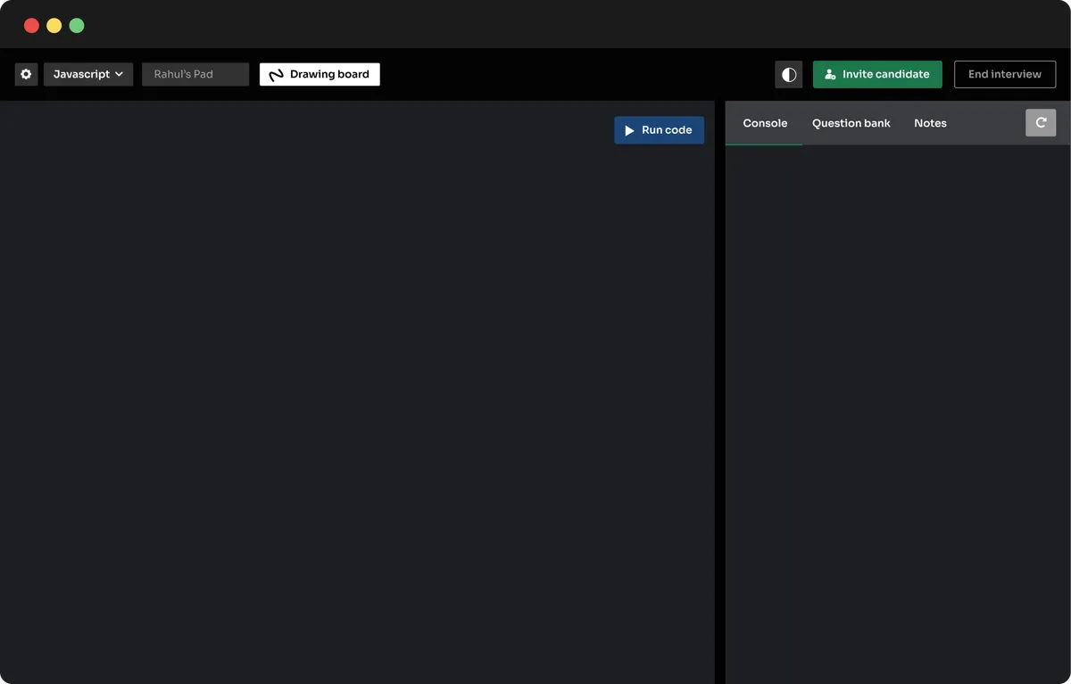 Interface Intervue: fonctionnalités, prix, alternatives