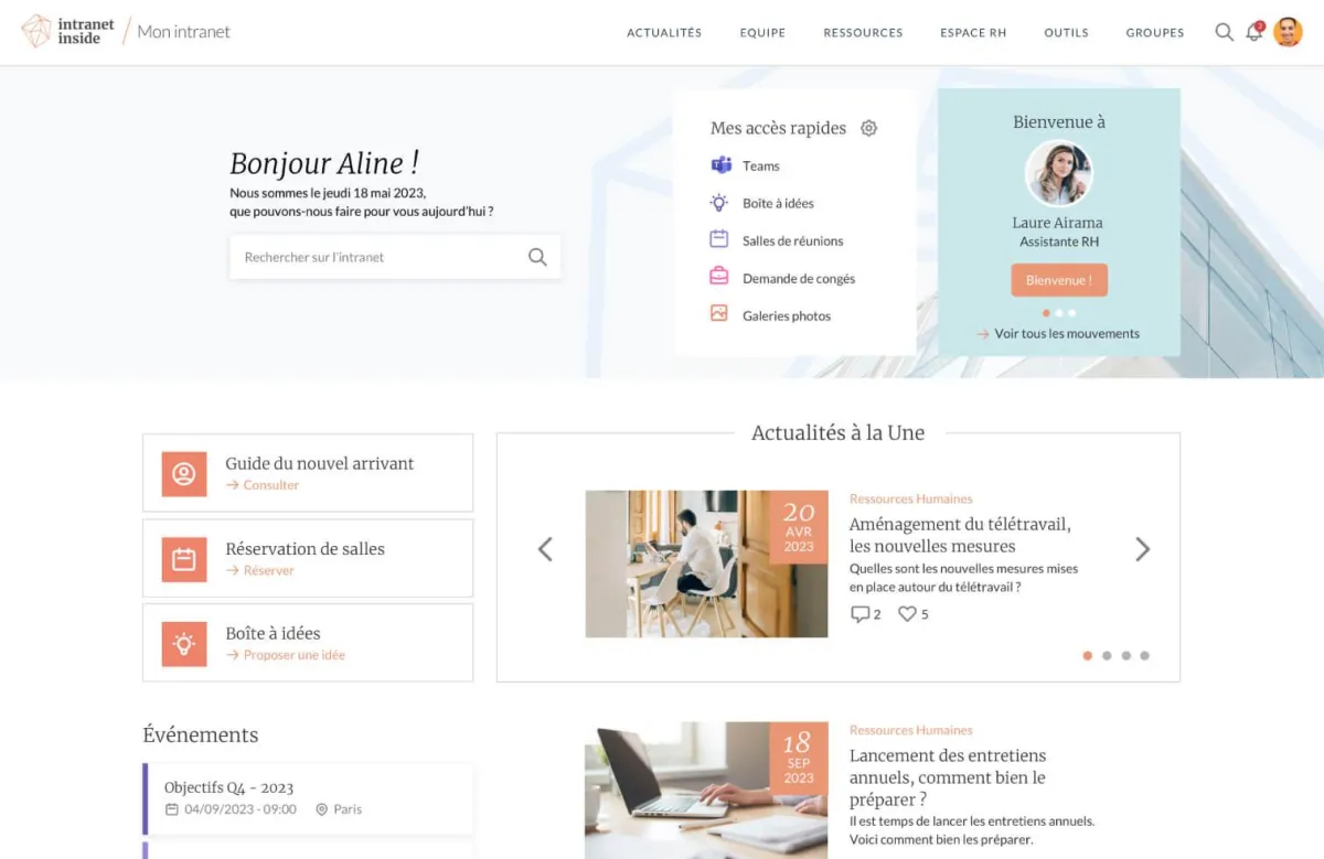 Notre avis sur Intranet Inside : un logiciel Intranet à découvrir Notre avis sur Intranet Inside : un logiciel Intranet à découvrir