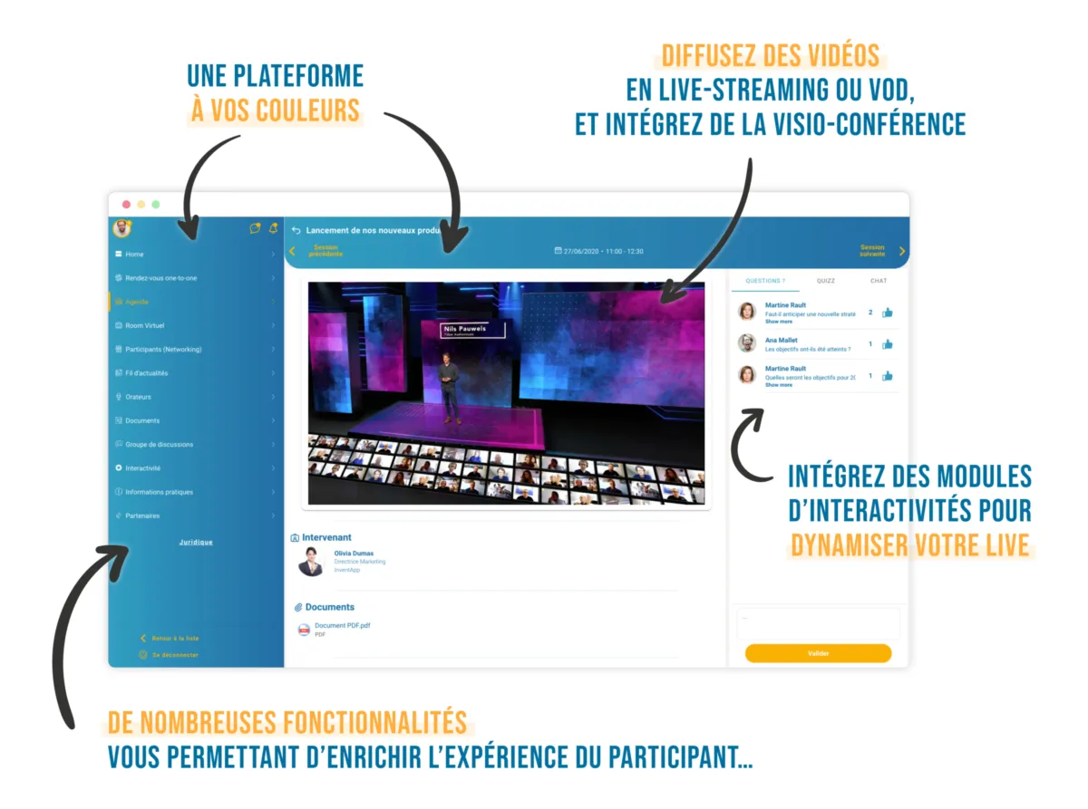 Notre avis sur Inventapp : un logiciel de gestion d'événements à découvrir