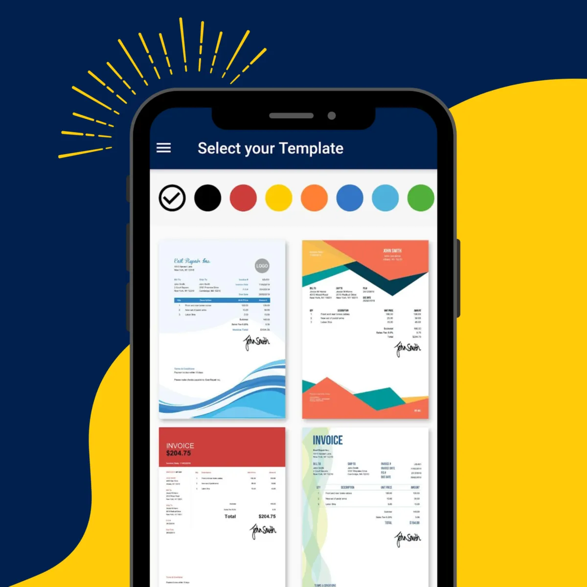 Interface Invoice Home: fonctionnalités, prix, alternatives