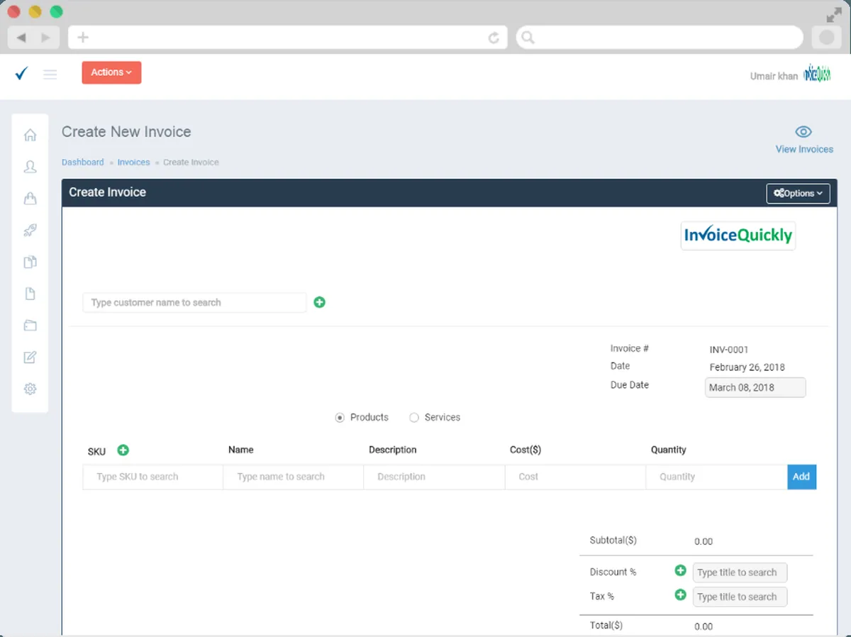 Notre avis sur Invoice Quickly : un logiciel de facturation à découvrir