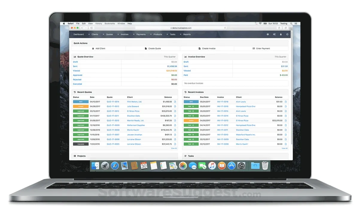 Notre avis sur InvoicePlane : un logiciel de facturation à découvrir