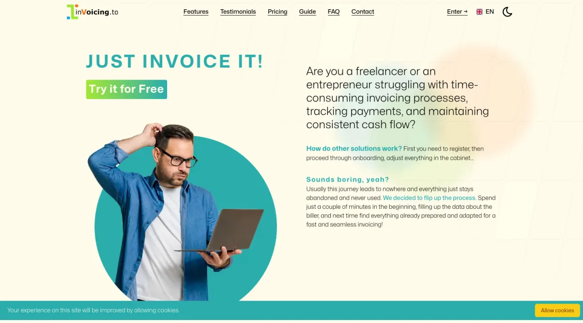 Interface Invoicing : fonctionnalités, prix, alternatives