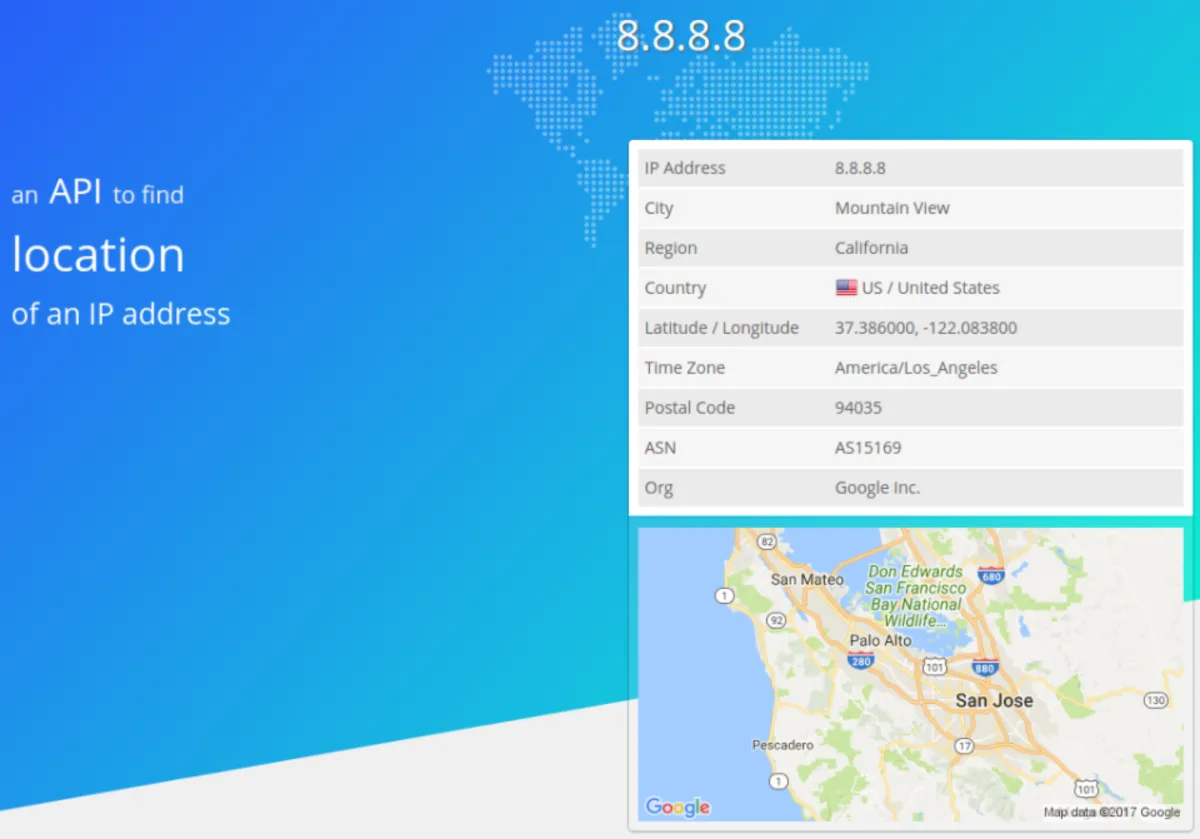 Notre avis sur IP-API : un logiciel web analytics (analyse web / performance / trafic) à découvrir
