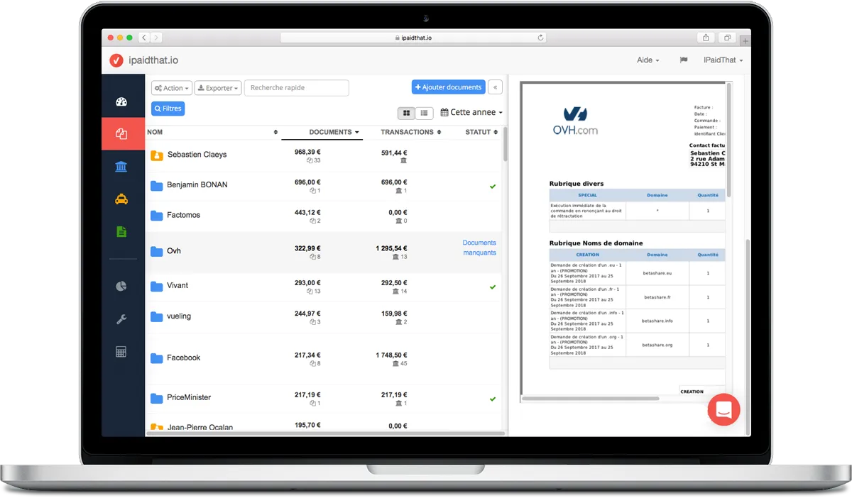 Notre avis sur IPaidThat Notes de frais : un logiciel de notes de frais à découvrir