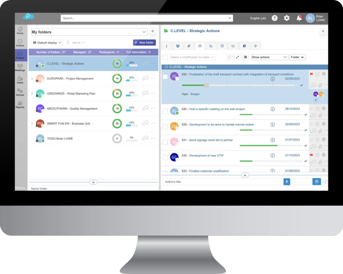 Notre avis sur iPerfony : un logiciel de gestion de projet à découvrir