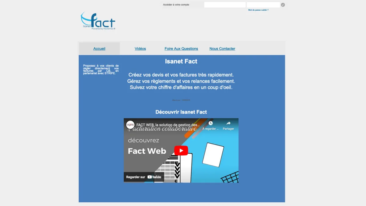 ISANET FACT: avis sur le logiciel GPAO (gestion de la production assistée par ordinateur): fonctionnalités, avantages, inconvénients et tarifs