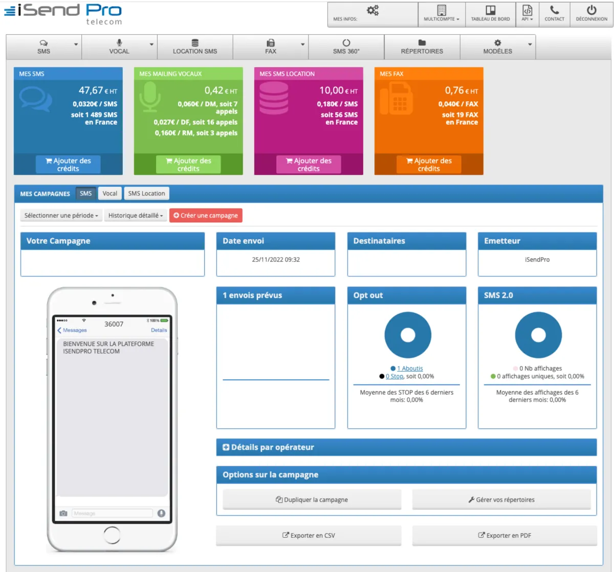 Interface Isendpro: fonctionnalités, prix, alternatives Interface Isendpro: fonctionnalités, prix, alternatives