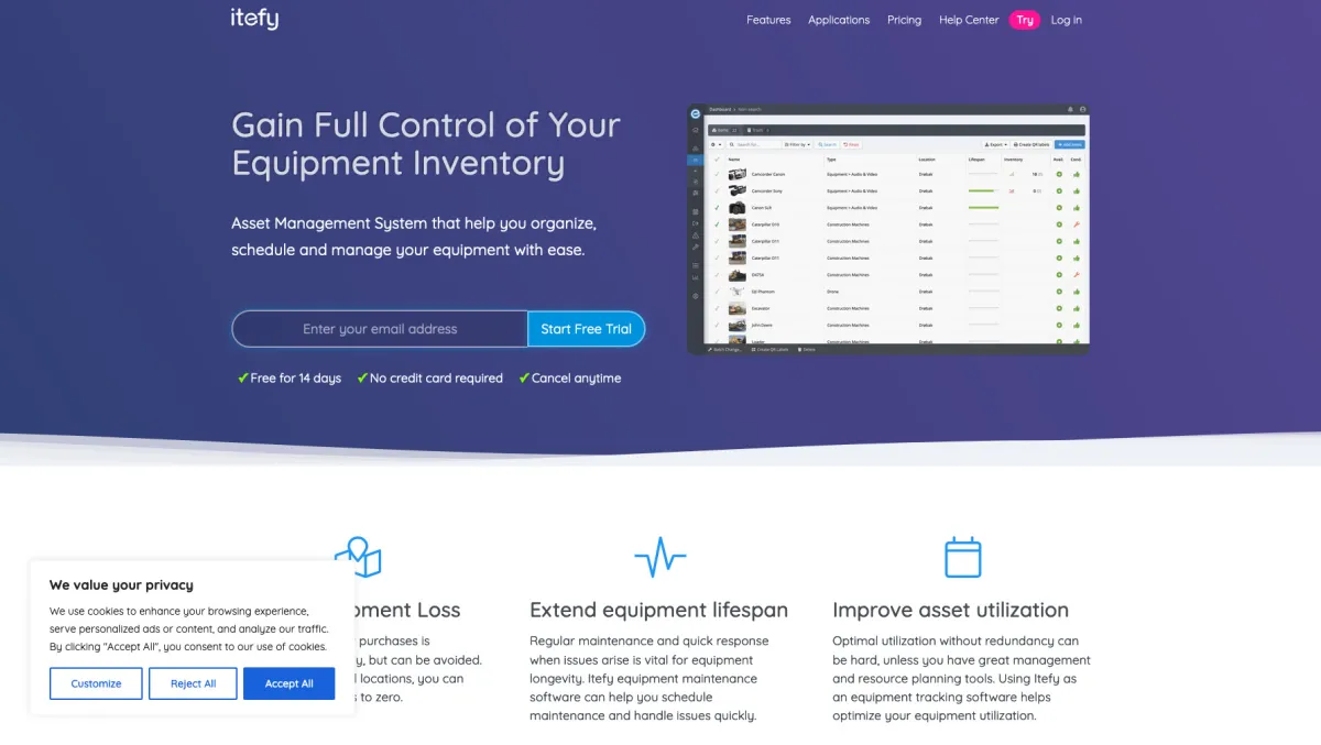 Interface Itefy : image, ergonomie, alternatives Interface Itefy : image, ergonomie, alternatives