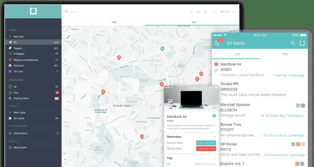 Notre avis sur itemit : un logiciel de suivi des actifs à découvrir