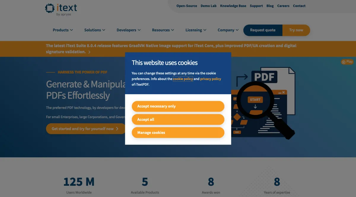 Interface iText : fonctionnalités, prix, alternatives