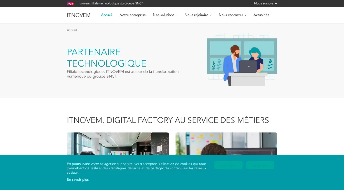Interface Itnovem : image, ergonomie, alternatives Interface Itnovem : image, ergonomie, alternatives