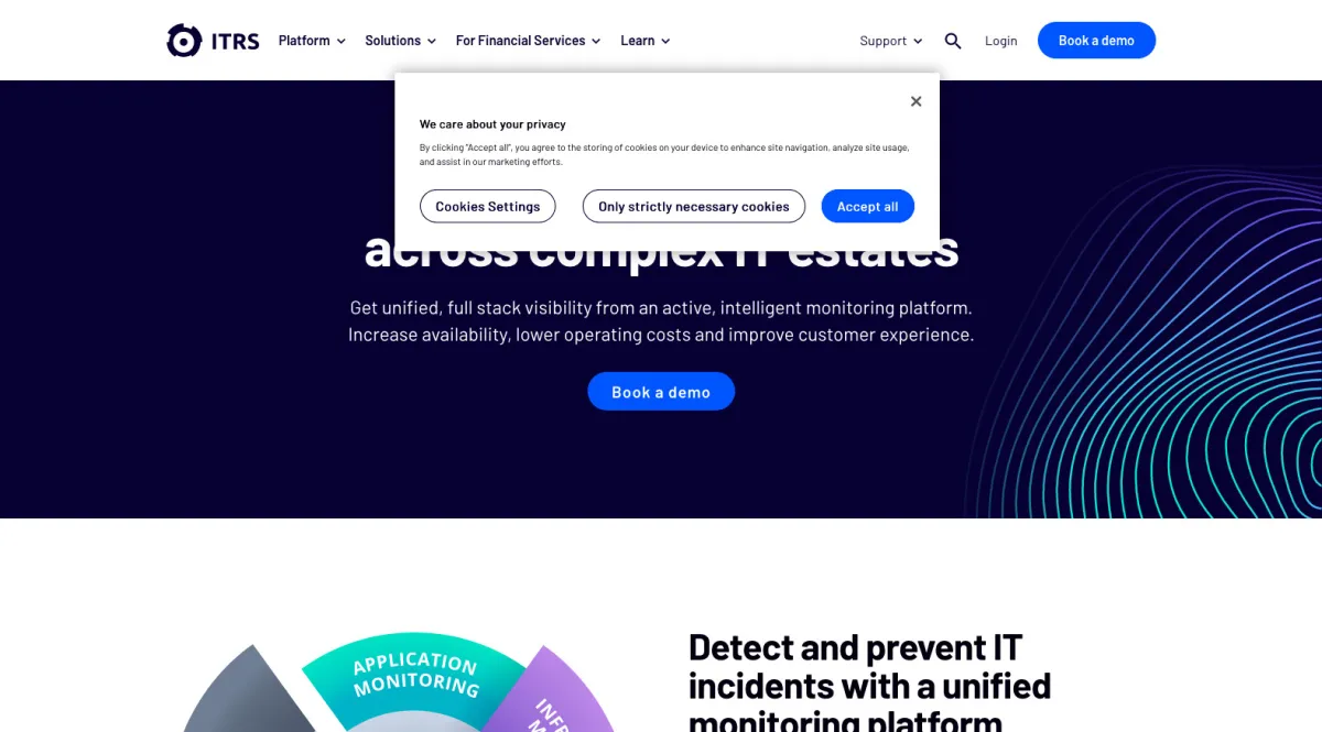 Interface ITRS Geneos : fonctionnalités, prix, alternatives