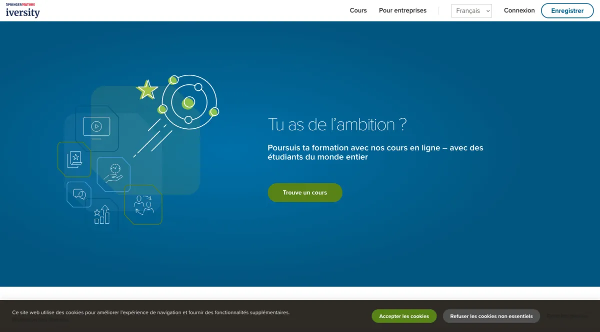 Notre avis sur iversity : un logiciel LMS (learning management system) à découvrir
