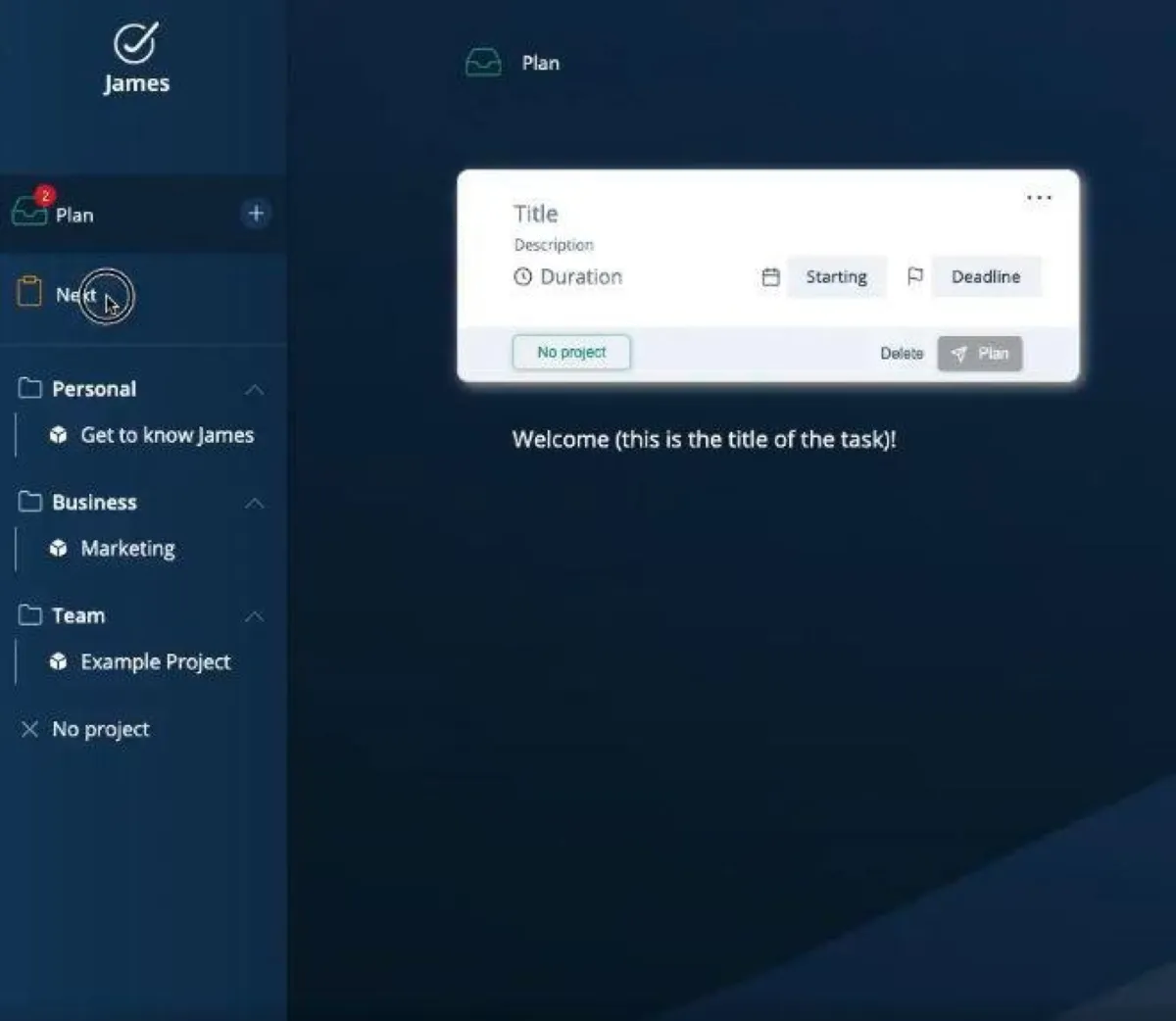 James AI est un logiciel de productivité avec IA très réputé en entreprise car il dispose de nombreuses fonctionnalités et intégrations tierces James AI est un logiciel de productivité avec IA très réputé en entreprise car il dispose de nombreuses fonctionnalités et intégrations tierces