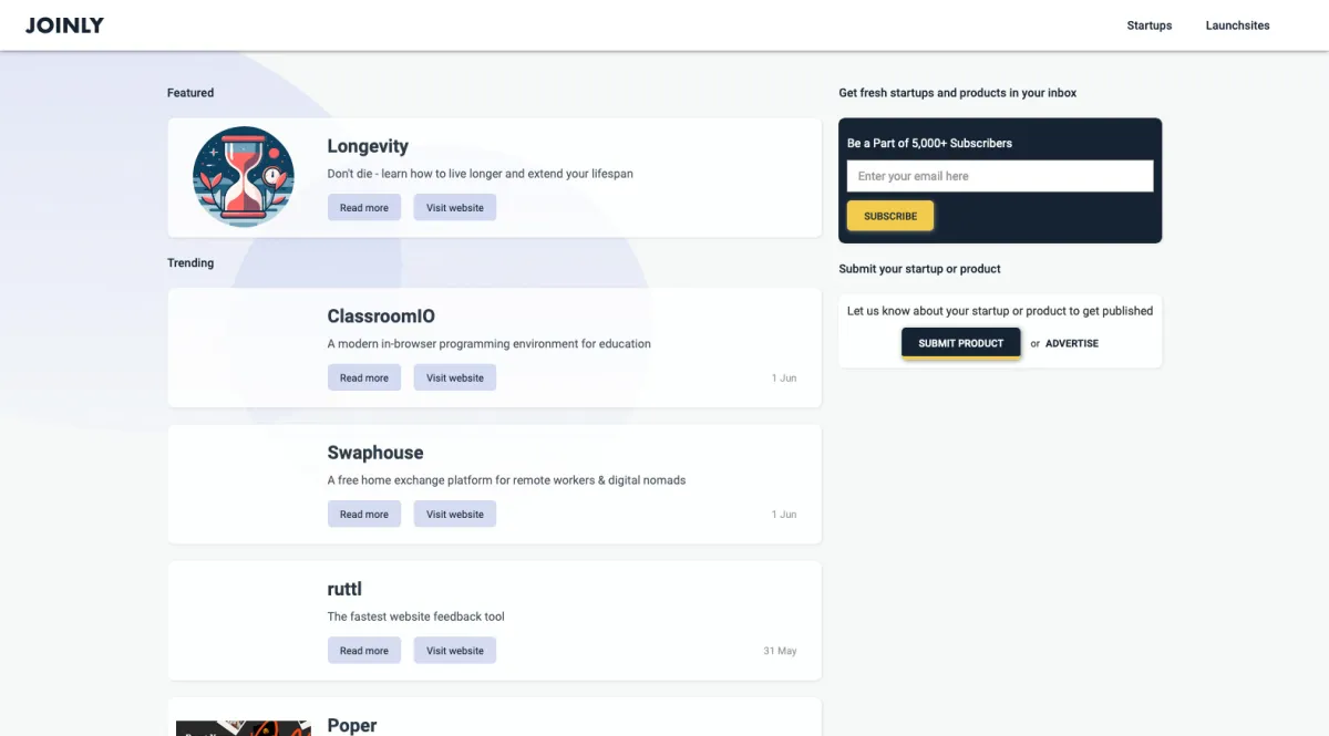 Interface Joinly : fonctionnalités, prix, alternatives Interface Joinly : fonctionnalités, prix, alternatives