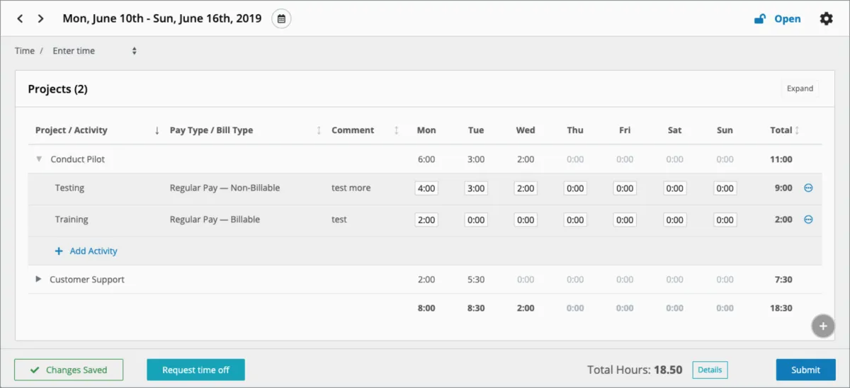 Interface Journyx: fonctionnalités, prix, alternatives